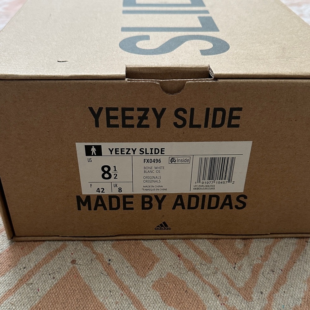 Adidas Yeezy Slide Box ONLY